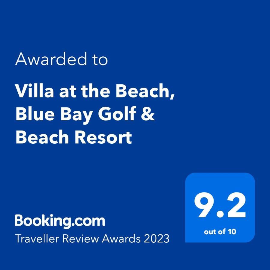 Villa At The Beach, Blue Bay Golf & Beach Resort Exterior foto